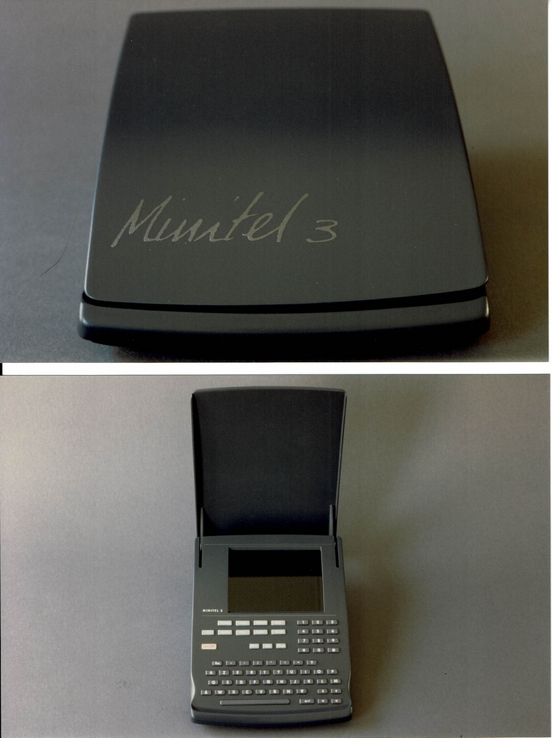 Les projets Minitel qui n'ont pas été commercialisés: Le M3 a ecran plat